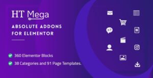 HT Mega Pro Nulled Absolute Addons for Elementor Page Builder Free Download