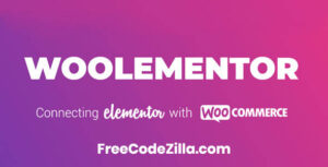 Woolementor Pro Nulled - WooCommerce Elementor Plugin
