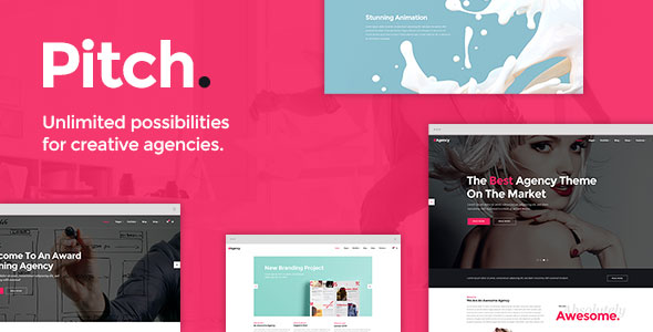 Pitch Theme v3.4.3 Nulled – Freelancers and Agencies WordPress Theme Free Download
