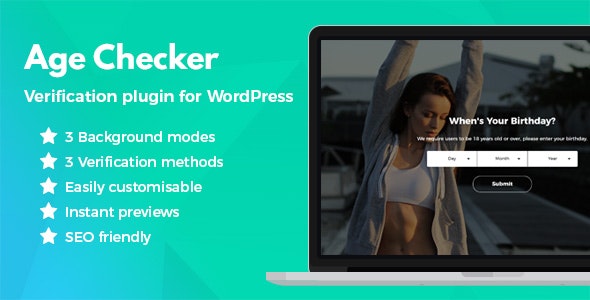 Age Checker for WordPress v1.2.6 Free Download
