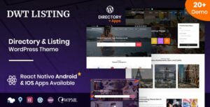 DWT Listing Nulled – Directory & Listing WordPress Theme Free Download