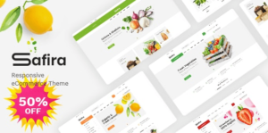 Safira v1.0.8 - Food & Organic WooCommerce WordPress Theme