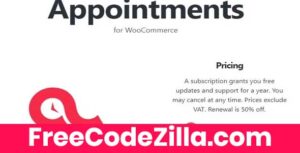 BookingWP WooCommerce Appointments Free Download