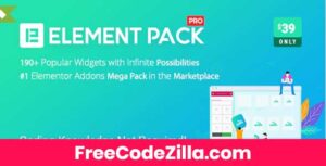 Element Pack - Addon for Elementor Page Builder Free Download