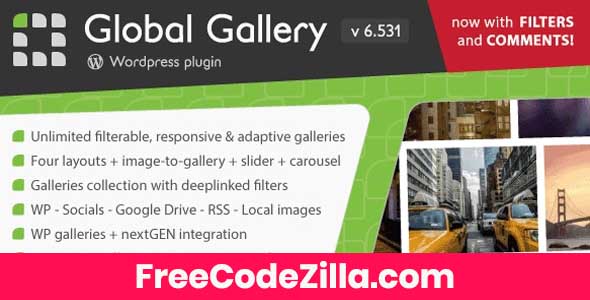 Global Gallery v8.2.6 Nulled – Wordpress Responsive Gallery Free Download