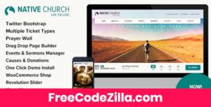Native Church - Multi Purpose WordPress Theme Free Download