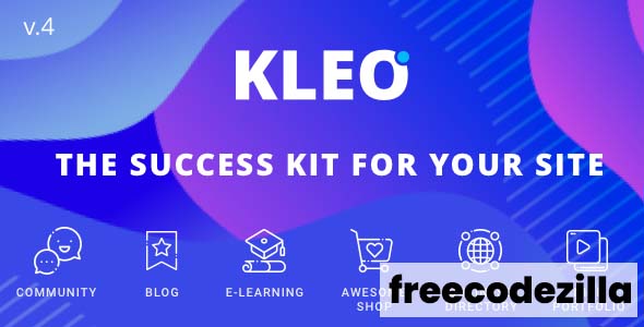 Kleo WordPress Theme Free Download
