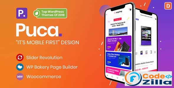 Puca Optimized Mobile WooCommerce Theme Nulled
