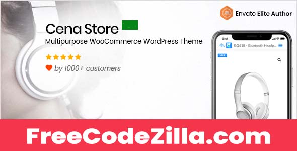 Cena Store Nulled - Multipurpose WooCommerce WordPress Theme