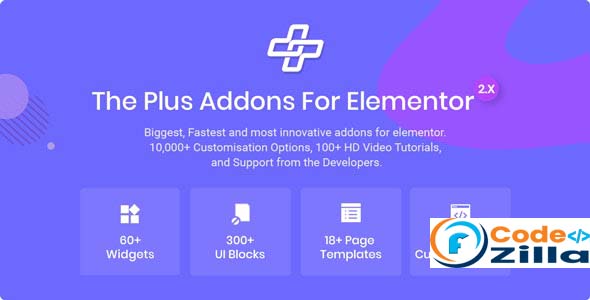 The Plus addon for Elementor