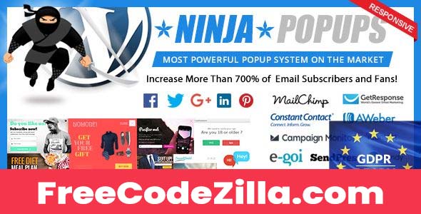 Ninja Popups v4.7.8 Nulled – Popup Plugin for WordPress Free Download