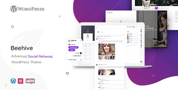 Beehive v1.4.5 Nulled – Social Network WordPress Theme Free Download