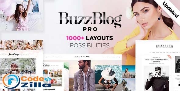 Buzz - Lifestyle Blog & Magazine WordPress Theme Nulled
