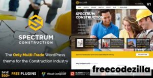 Spectrum v3.1.3 - Multi-Trade Construction Business Theme