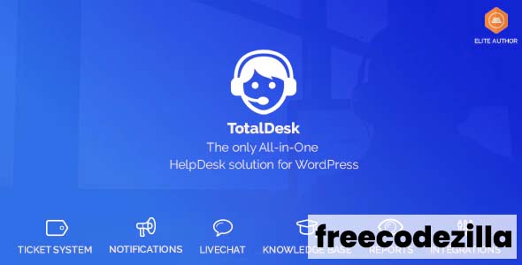 TotalDesk Nulled - Helpdesk WordPress Plugin