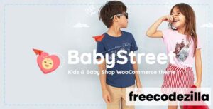 BabyStreet - تم WooCommerce برای فروشگاه‌های کودکان و فروشگاه‌های کودک
