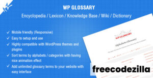 WP Glossary 2.5 Nulled - Knowledge Base WordPress Plugin