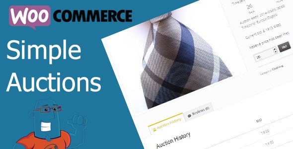 WooCommerce Simple Auctions v2.0.19 Nulled – WordPress Auctions Free Download