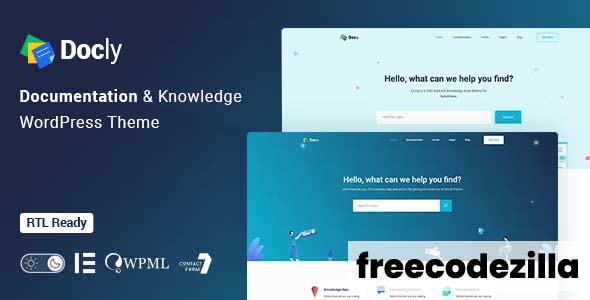 Docly Nulled - Documentation And Knowledge Base WordPress Theme