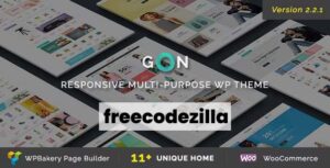 Gon Nulled - Responsive Multi-Purpose Theme