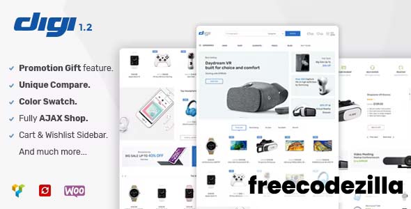 Digi v1.7.8 Nulled – Electronics Store WooCommerce Theme Free Download