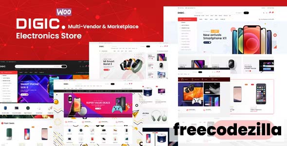 Digic v1.0.9 Nulled – Electronics Store WooCommerce Theme Free Download