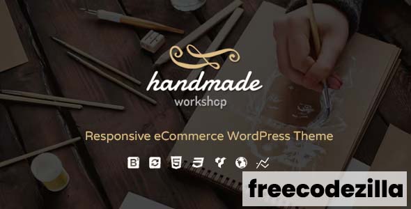 Handmade - Shop WordPress WooCommerce Theme Nulled