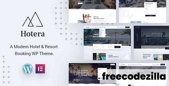 Hotera - Resort and Hotel WordPress Theme Nulled