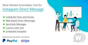 DM Pilot Automation Tool for Instagram Direct Nulled