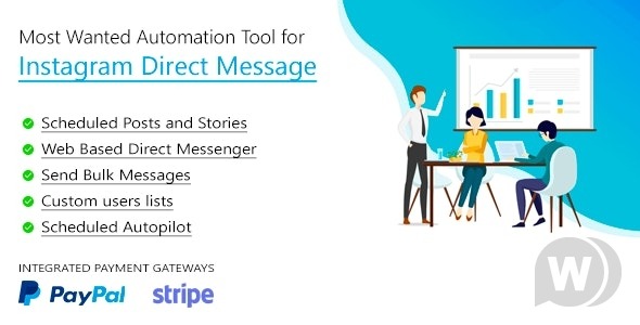 DM Pilot v5.0.4 Nulled – Automation Tool for Instagram Direct Free Download