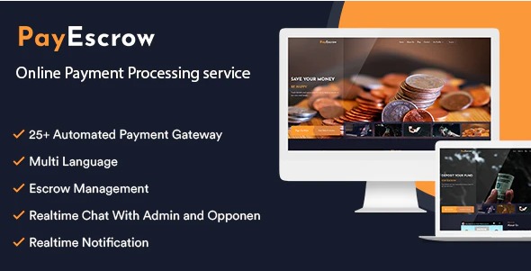 PayEscrow Nulled online payment processing service Free Download