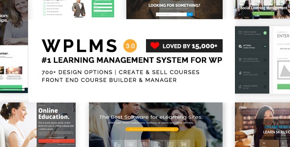 WPLMS Learning Management System, Education Theme Nulled