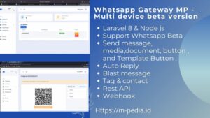 Wa Gateway Multi device BETA MPWA MD Nulled