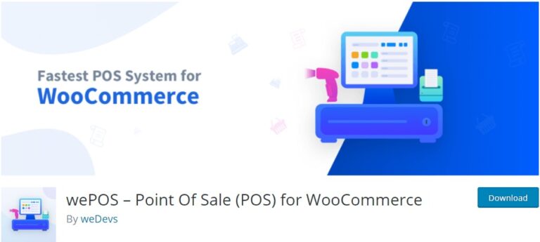 wePOS v1.1.4 Nulled – Point Of Sale (POS) for WooCommerce Free Download