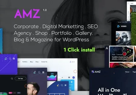 AMZ All in One Creative WordPress Theme