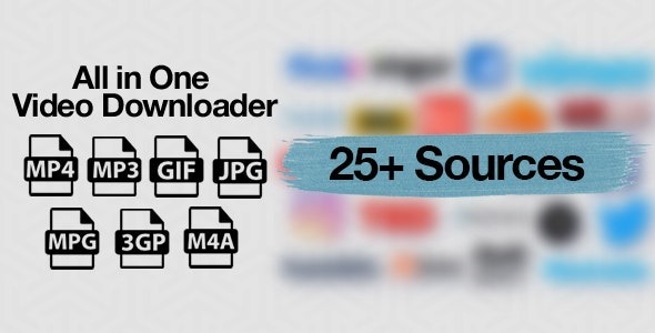 All in One Video Downloader Script Nulled v2.6.1 Free Download