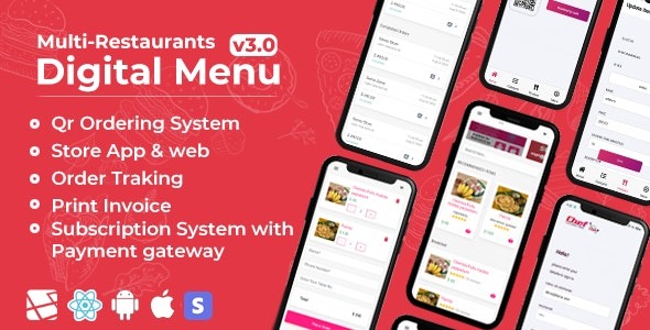 CHEF - SaaS - Contactless Multi-restaurant QR Menu Maker Nulled