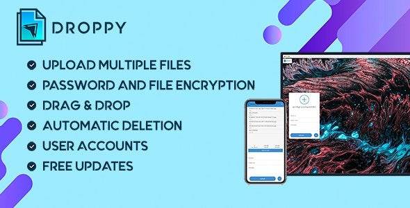 Droppy v2.4.7 Nulled – Online File Transfer and Sharing Free Download
