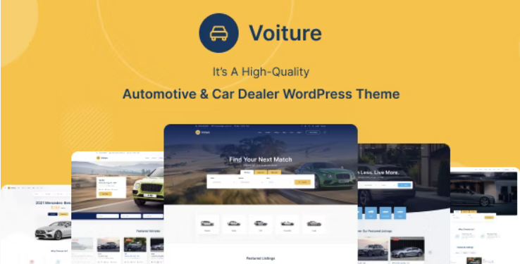 Free Download Voiture – Automotive Car Dealer WordPress Theme Nulled