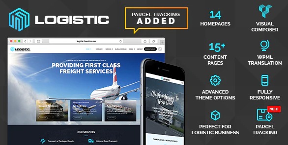 Logistic v7.4 Nulled – WP Theme For Transportation Business Free Download