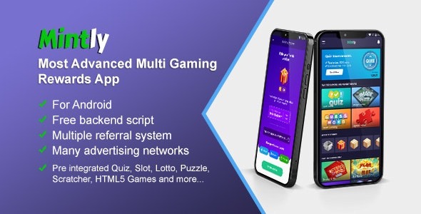 Mintly Advanced Multi Gaming Rewards App Nulled Free Download