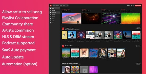 MusicEngine v2.1.6.5 Nulled – Music Social Networking Free Download