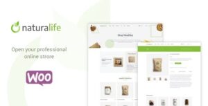 NaturaLife Nulled Health & Organic WordPress Theme Free Download