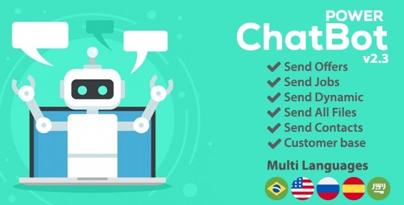 Power ChatBot v2.7.1 Nulled – Auto Attendant Free Download