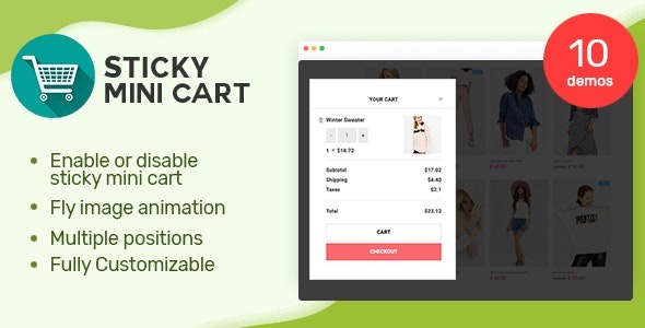 Sticky Mini Cart For WooCommerce Nulled v1.1.2 Free Download