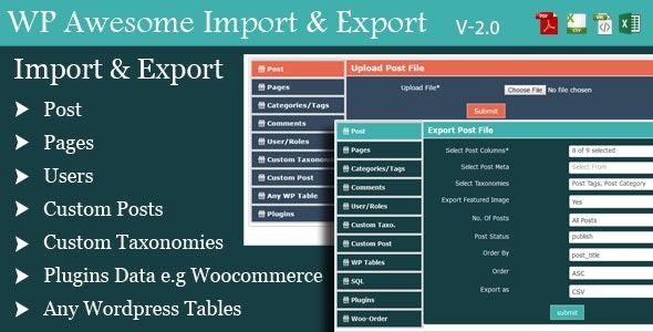 WordPress Awesome Import & Export Nulled v3.4.2 Free Download