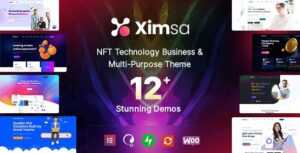 Ximsa SaaS Startup IT Solutions Theme Nulled