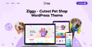 Ziggy Pet Shop WordPress Theme Nulled