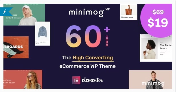 MinimogWP v1.11.1 Nulled – The High Converting eCommerce WordPress Theme Free Download
