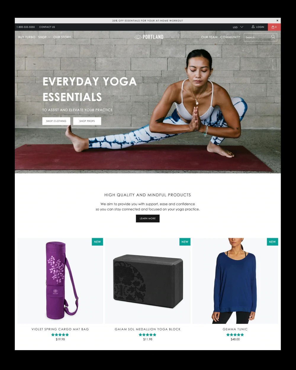 Turbo Portland Shopify Theme Free Download Nulled